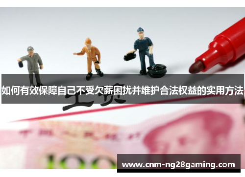 如何有效保障自己不受欠薪困扰并维护合法权益的实用方法