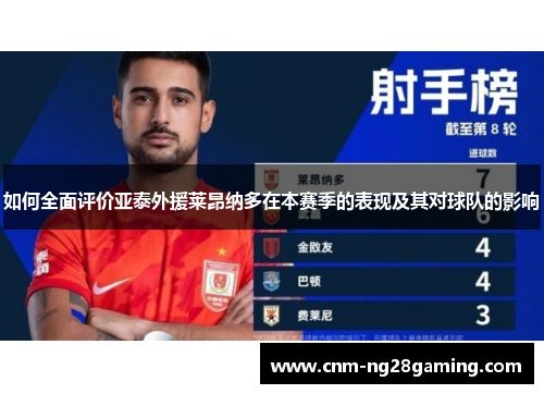 如何全面评价亚泰外援莱昂纳多在本赛季的表现及其对球队的影响