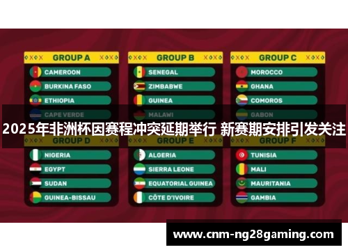 2025年非洲杯因赛程冲突延期举行 新赛期安排引发关注